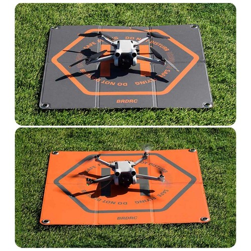 Drone landing pad foldable - drone,