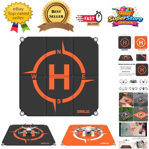 Folding drone landing pad - drone,