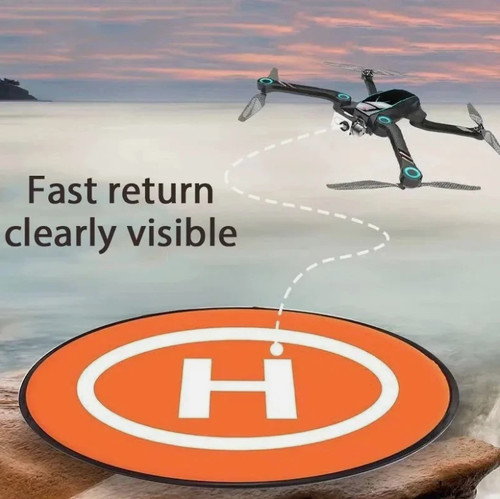 Drone landing pad foldable - drone,