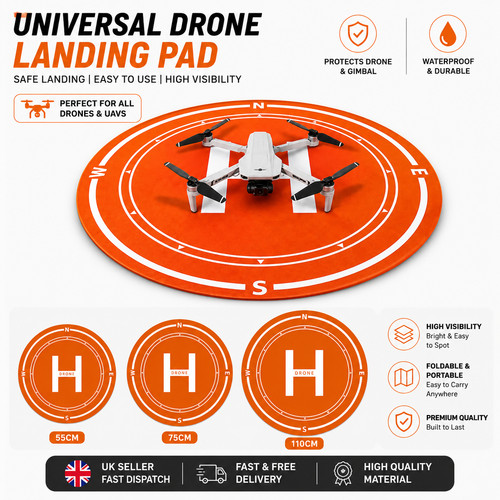 Drone landing pad - drone,