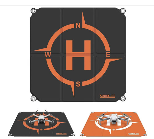 Weighted drone landing pad for - weighted,