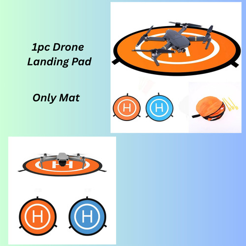 Drone landing pad foldable - drone,